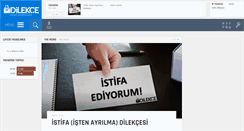 Desktop Screenshot of dilekce.net